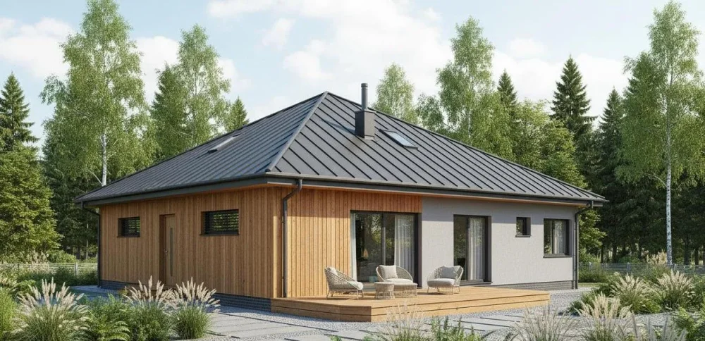 Проект Двухэтажный дом 14 на 15, 240 м2