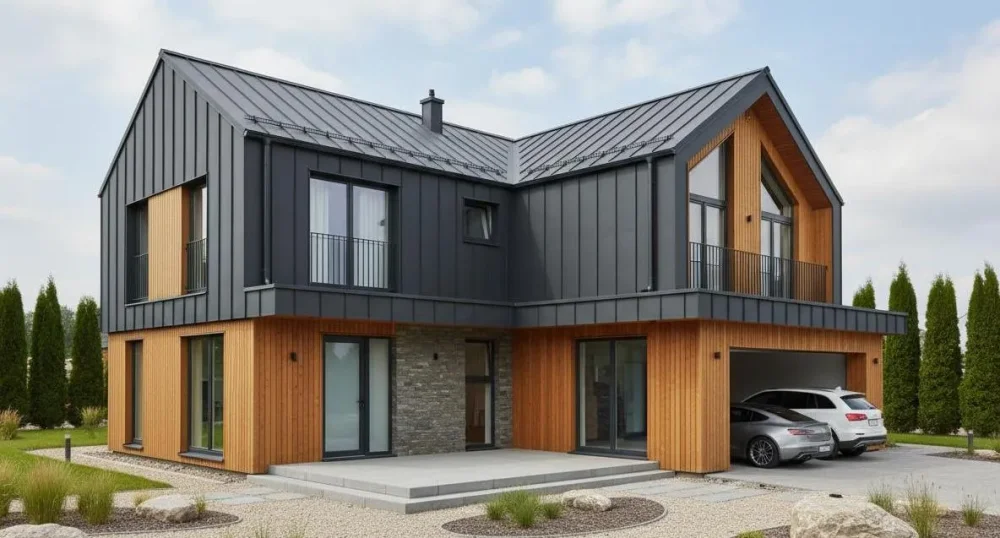 Проект Двухэтажный дом 18 на 12, 219 м2